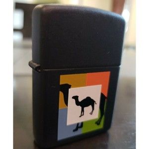 Zippo Lighter double camel Z 190 Year 1996 Very rare 2 Sides